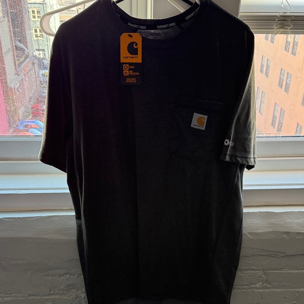 Carhartt Men's Dark Gray Short Sleeve Tee